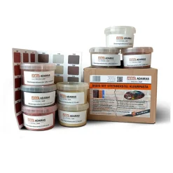 ABC ADAMAS Steenreparatiemortel Basisset Kleurpasta 8x200gr