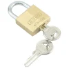 ABUS Hangslot 65C Zwaar Messing 40mm Automatisch Sluitend 2stuks