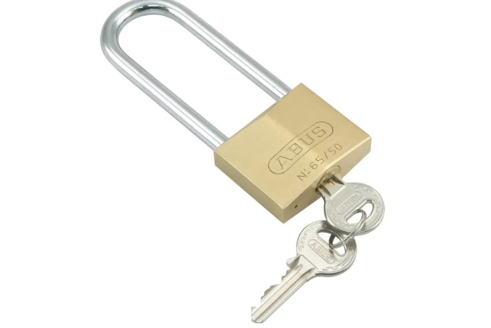 ABUS Hangslot 65HBC Messing 40-63mm