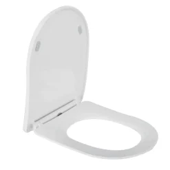 Alora Slim Toiletzitting Softclose en Quick Release Glanzend Wit