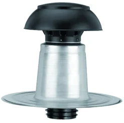 Anjo Ontluchtingskap Vent-Alu 3000 Aluminium Dubbelwandig Ø 70/80mm