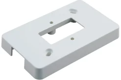 Attema Montageplaat Dubbel P25 Polarwit
