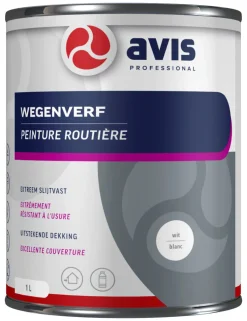 Avis Wegenverf Wit 1L