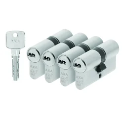 AXA Dubbele Veiligheidscilinder Comfort Security 30-30mm SKG2 4st