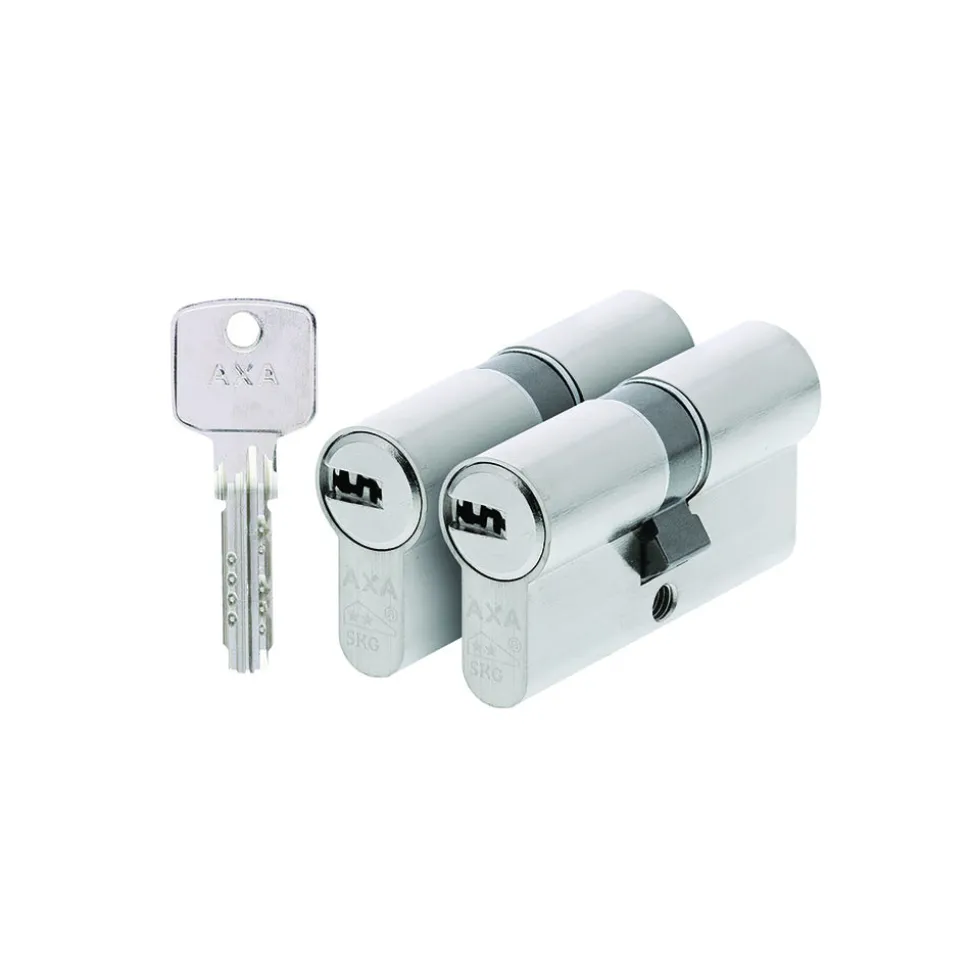 AXA Dubbele Veiligheidscilinder Comfort Security 30-30mm SKG2 2st