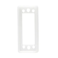 AXA Onderlegplaat 3305 Kunststof Wit 76x32x9mm