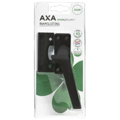 AXA Raamsluiting 3302 Aluminium Geslepen Zwart Re Met Nok