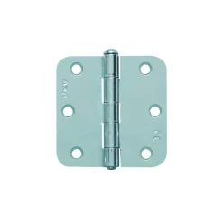 AXA Scharnieren Ongelagerd Ronde Hoek Staal Topcoat 89x89mm 12st