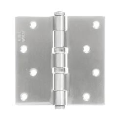 AXA Scharnier Kogellager Rechte Hoek RVS 102x102mm