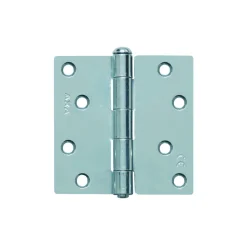 AXA Scharnier Ongelagerd Rechte Hoek Staal Topcoat 76x76mm