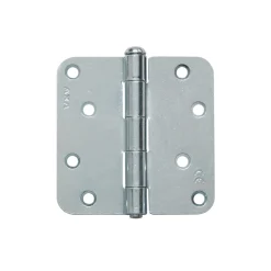 AXA Scharnier Ongelagerd Ronde Hoek Staal Topcoat 89x89mm