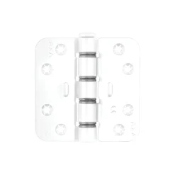AXA Scharnier Smart Easyfix Ronde Hoek Staal Wit Gelakt 89x89mm