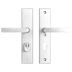 AXA Veiligheidsbeslag Edge Plus Kruk-Kruk PC72 Anti-Kerntrek Aluminium SKG3