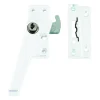 AXA Veiligheids Raamsluiting 3319 Li Aluminium Wit Gelakt SKG1