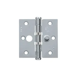 AXA Veiligheidsscharnier Kogellager Rechte Hoek Staal Topcoat 76x76mm SKG2