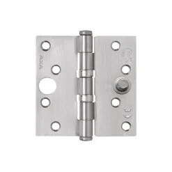 AXA Veiligheidsscharnier Kogellager Rechte Hoek RVS 89x89mm SKG3