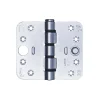 AXA Veiligheidsscharnier Smart Easyfix Ronde Hoek Staal Topcoat 102x89mm SKG3