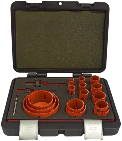 Bahco Gatzagenset Bi-Metaal 18-delig