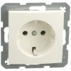 Berker Contactdoos S1 Inbouw 1-Voudig Polarwit Randaarde