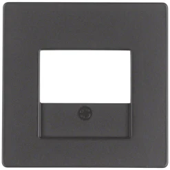 Berker Q1 Afdekplaat TAE/UAE/USB Antraciet