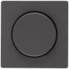 Berker Q1 Inbouw Centraalplaat Knop Dimmer Antraciet