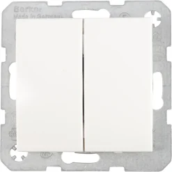 Berker S1 Inbouw Schakelaar Serie Polarwit