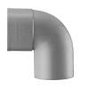 Bocht PVC mof/spie-eind Ø 70 mm 90° t.b.v. HWA