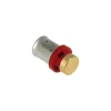 BONFIX Alu-pers Eindstop Eindkoppeling 16mm 5st