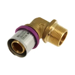 BONFIX Alu-pers Knie 3/4'' Buitendraad