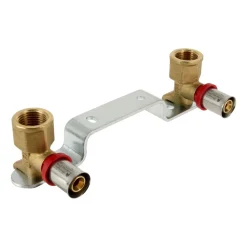 BONFIX Alu-pers Muurplaatbeugel 1/2" bi.dr. x16mm 10st