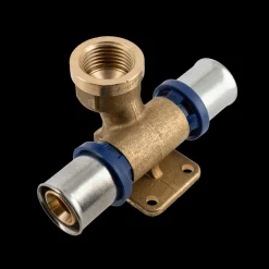 BONFIX Alu-pers Muurplaat Dubbel Recht 20x1/2x 20mm