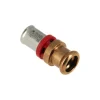 BONFIX Alu-pers Rechte Verloopkoppeling M-press 16x15mm 100st