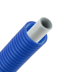 BONFIX Alu-pers Systeembuis + Blauwe Mantel 2mm 50m