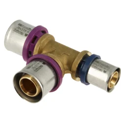 Bonfix Alu-pers Verloop T-stuk 26 x 26 x 20 mm
