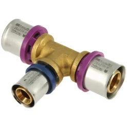 Bonfix Alu-pers Verloop T-stuk 26 x 20 x 26 mm