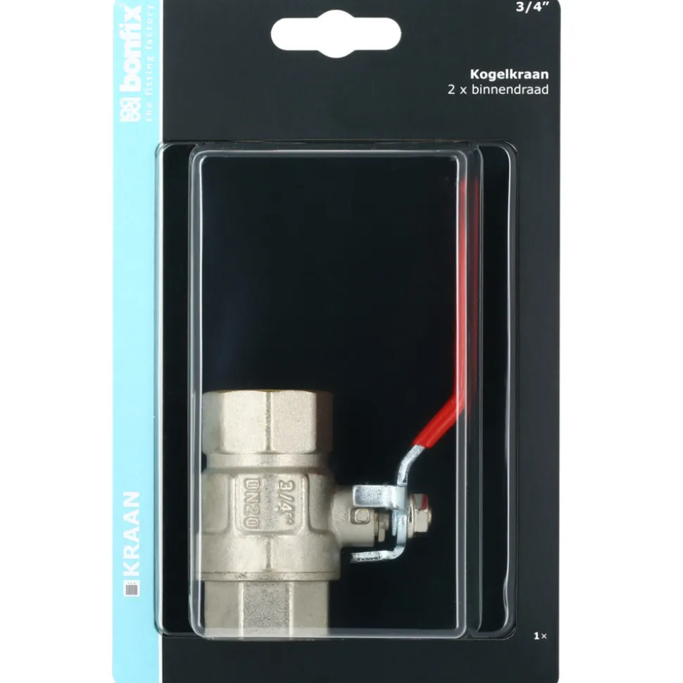BONFIX Draad kogelstopkraan 3/4''x3/4'' Binnendraad