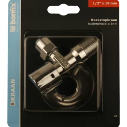 BONFIX Hoekstopkraan 10 mm x 1/2'' Buitendraad