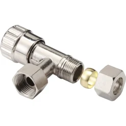 BONFIX Hoekstopkraan 3/8''x12 mm chroom knel