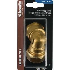 BONFIX Knel knie 22 mm x 3/4'' Binnendraad