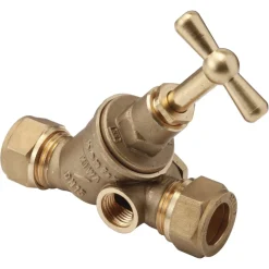 BONFIX Knel stopkraan 15x15 mm met tapgat