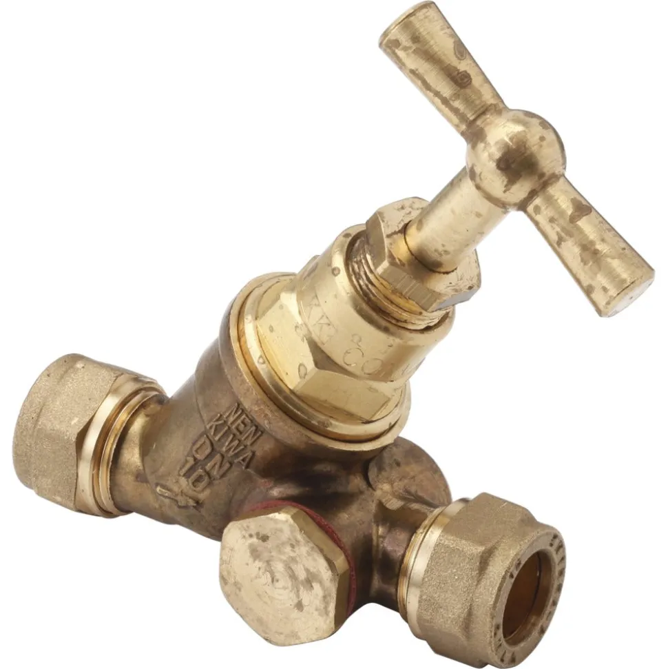 BONFIX Knel stopkraan 12x12 mm met tapgat