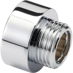 BONFIX Neusstuk 3/4'' binnendraad x 1/2'' buitendraad chroom