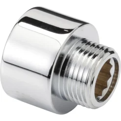 BONFIX Neusstuk 1/2'' binnendraad x 3/8'' buitendraad chroom