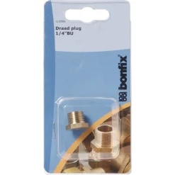 BONFIX Plug 1/4'' Buitendraad voor stopkraan