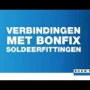 BONFIX Soldeer muurplaat 15 mm x 1/2'' Binnendraad x 15 mm