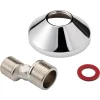 BONFIX Stel S-koppeling 1/2''x 3/4''x10mm sprong 10mm met rozet 26mm