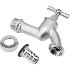 BONFIX Tapkraan 1/2'' mat chroom met wartel