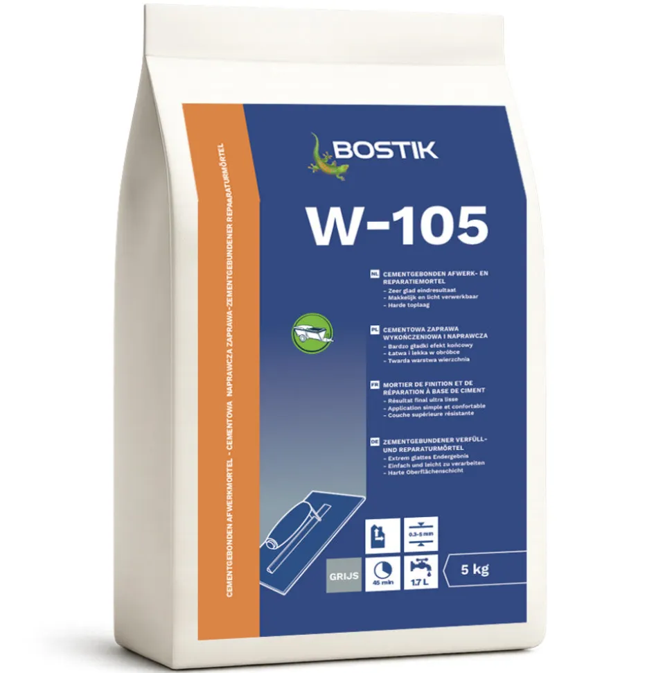 Bostik Afwerkmortel Stucco W105 0,3-5mm 5kg