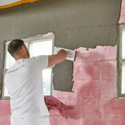 Bostik Uitvlakmortel Stucco W140 Lichtgewicht 3-40mm 20kg