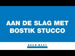 Bostik Uitvlakmortel Stucco W140 Lichtgewicht 3-40mm 20kg